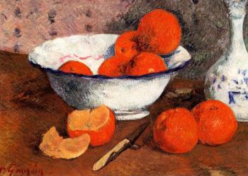 保羅 高更 Still Life with Oranges